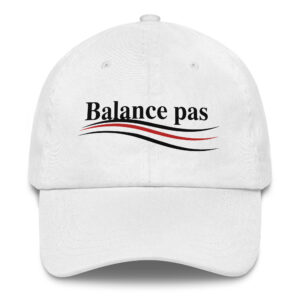 Casquette Balance Pas White